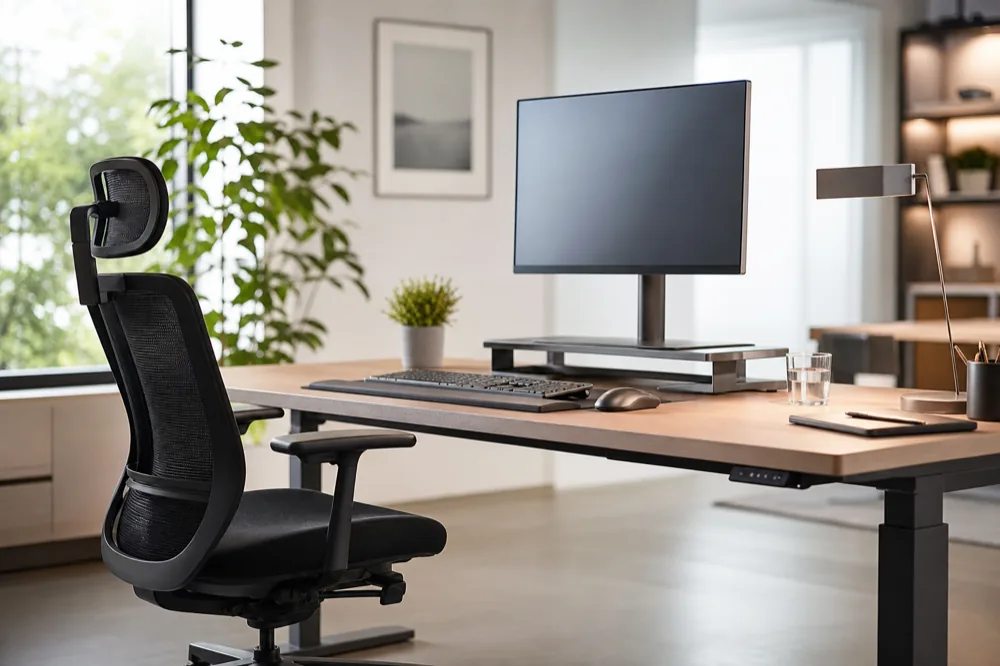 Vorschaubild für Ergonomie am Bildschirmarbeitsplatz