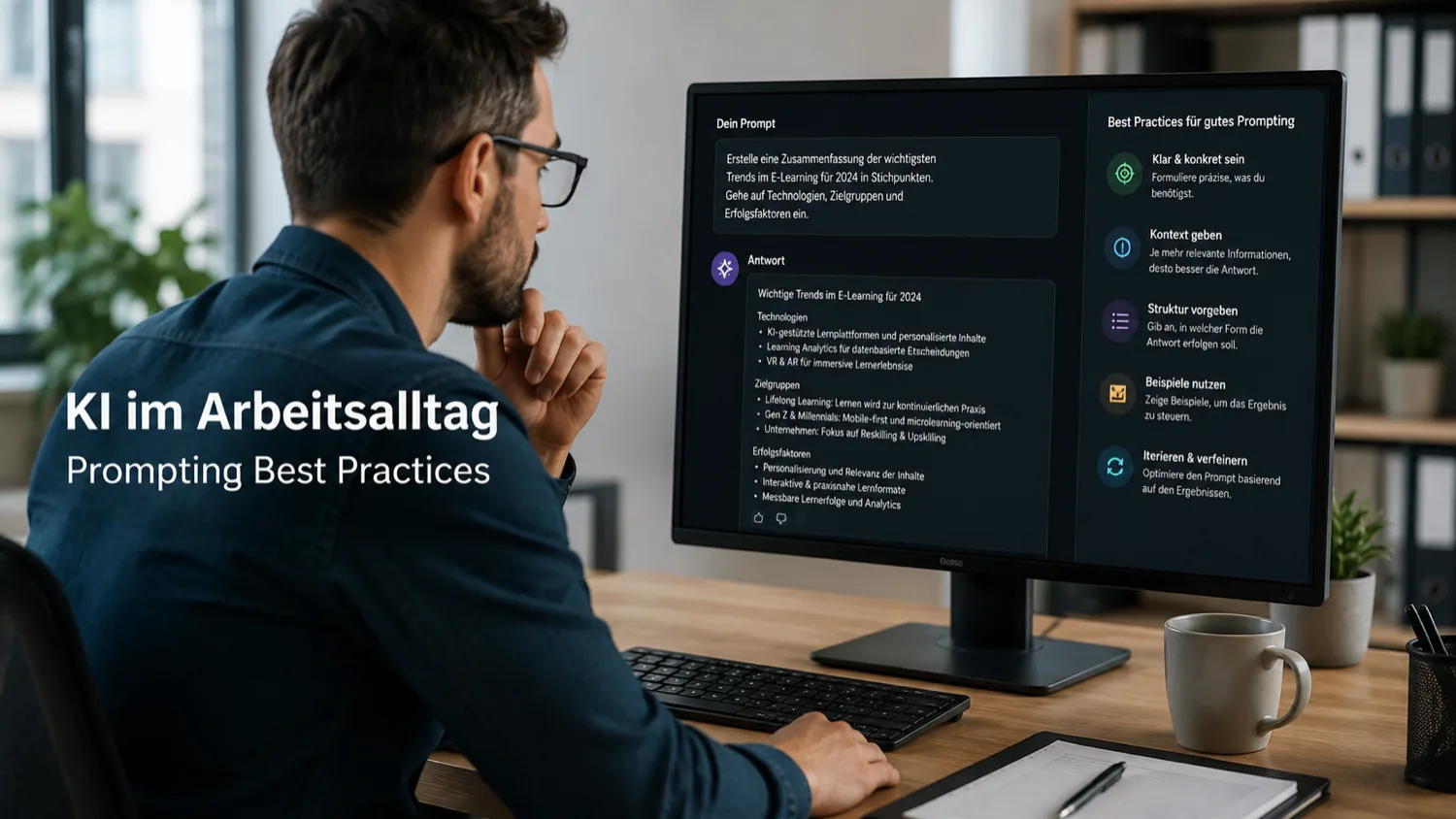 Vorschaubild für KI im Arbeitsalltag Best Practices