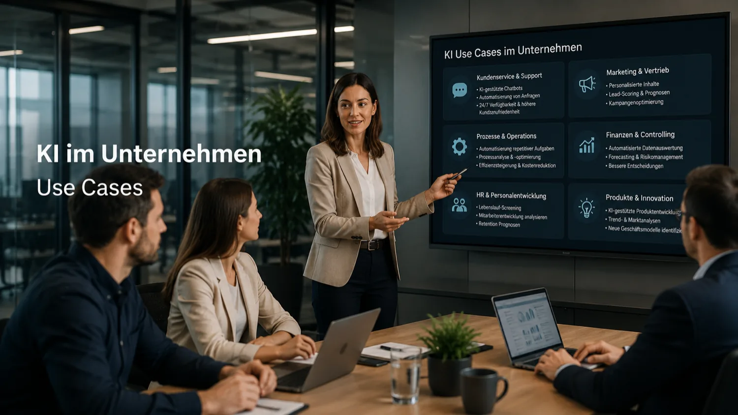 Vorschaubild für KI im Unternehmen Use Cases